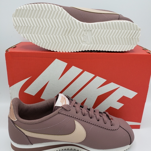 Nike Classic Cortez Leather Smokey Mauve/P… - Picture 2 of 5